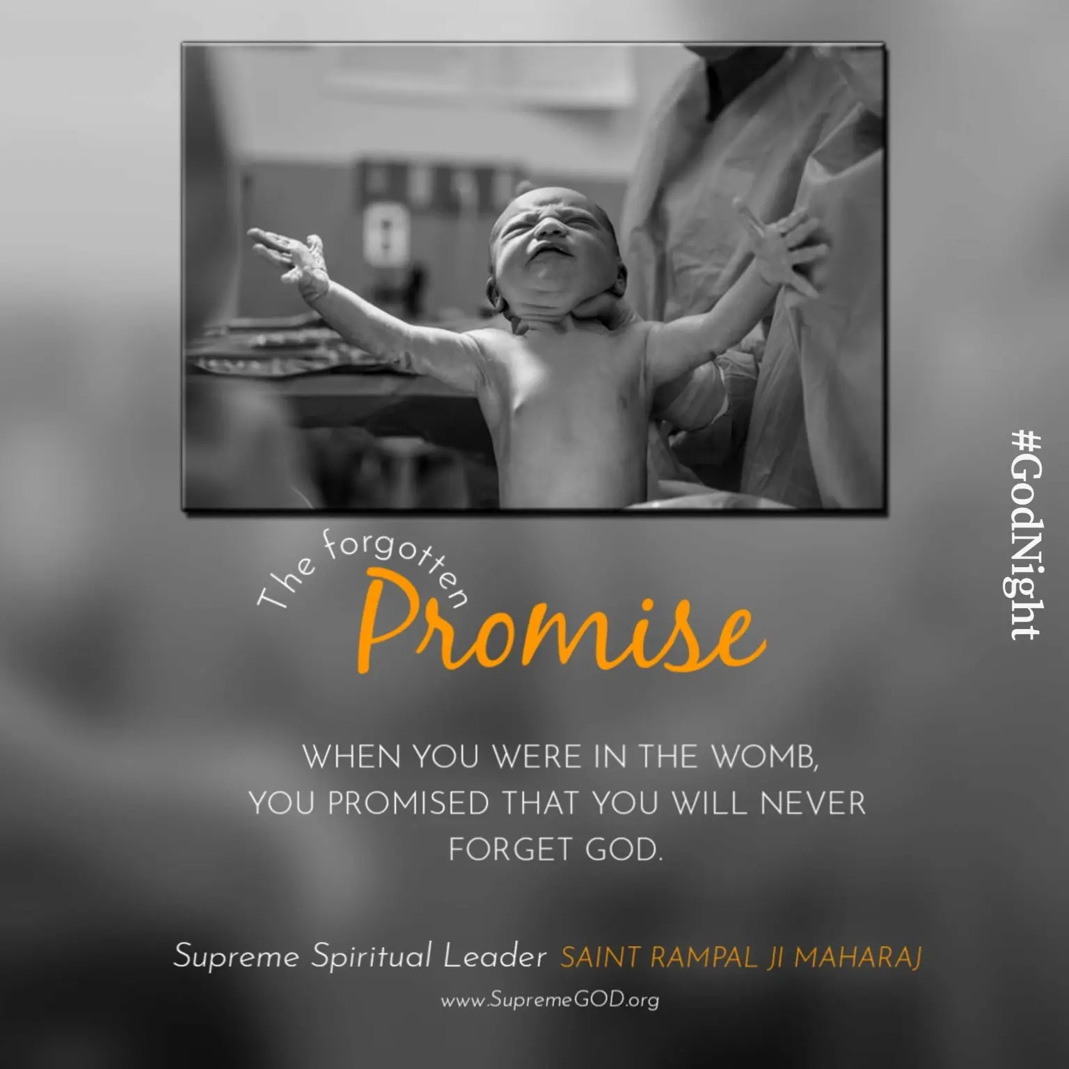 You have forgotten the promise that you were made in the mother womb from God, that you never forget God. #SantRampalJiMaharajQuotes #GodMorning #Quotes #SpiritualQuotes #SantRampalJiQuotes