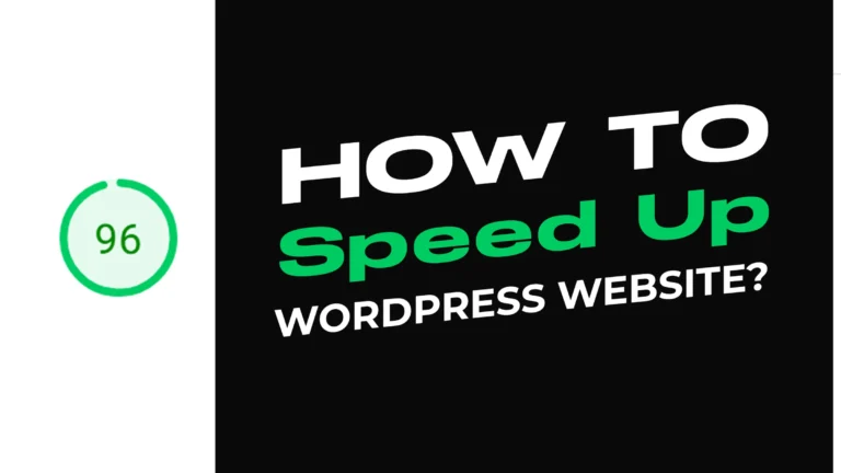 how to speed up wordpress website