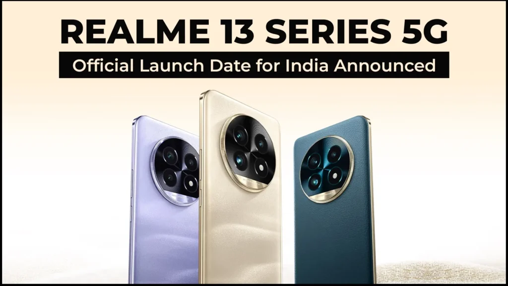 Realme 13 Series 5G: Official Launch Date for India Announced